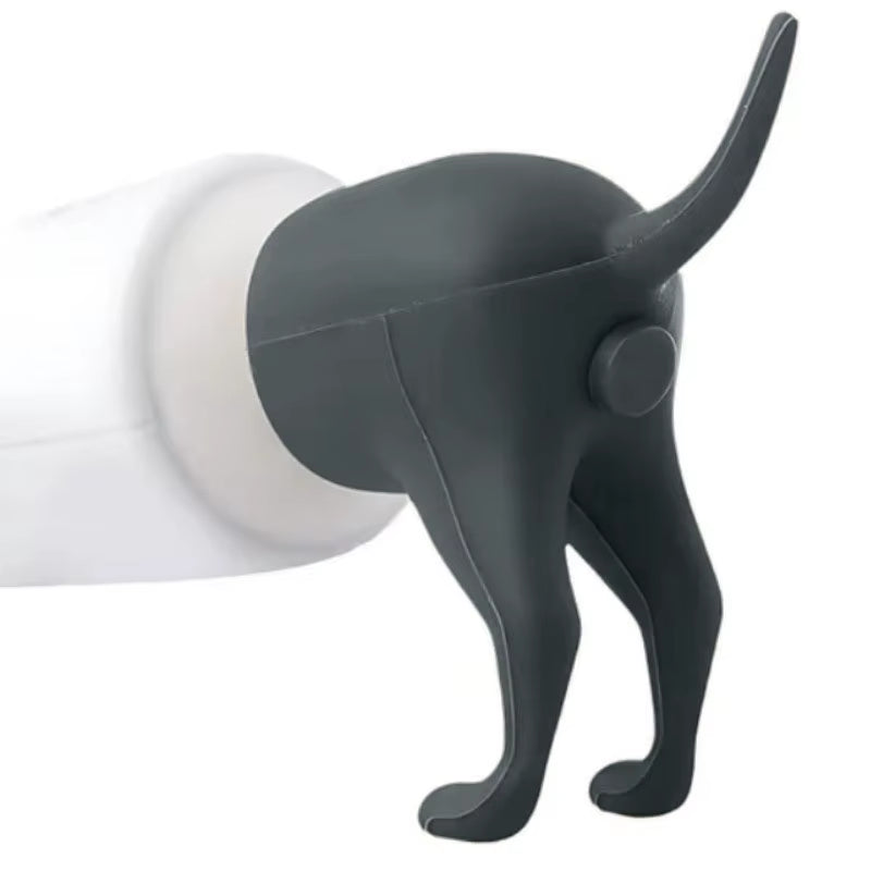 Toothpaste Pooping Dog Butt Topper Pooping Toothpaste Cap Vomit Topper Dispenser Cap Animal Funny Gadgets Gift for Friends