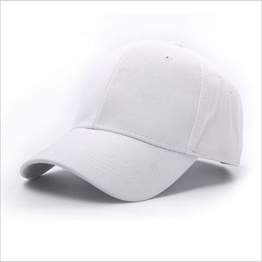 New Custom Logo Embroidery for Unisex Adjustable Baseball Cap Women Casual Solid Color Hip Hop Dad Caps Snapback Dad Adult Hat