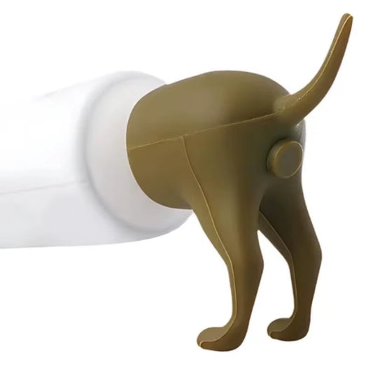 Toothpaste Pooping Dog Butt Topper Pooping Toothpaste Cap Vomit Topper Dispenser Cap Animal Funny Gadgets Gift for Friends